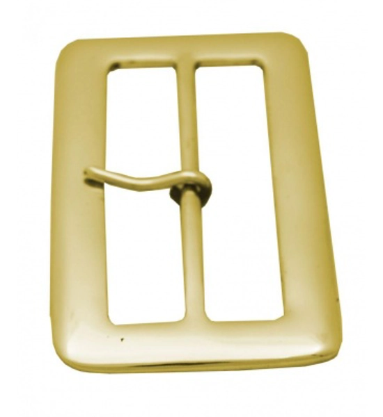 Santa Brass Belt Buckle 3 1/2''