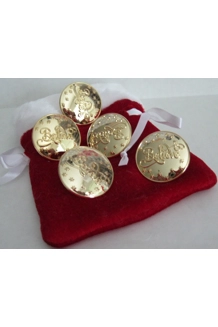 SET OF 5 LARGE 1 3/8