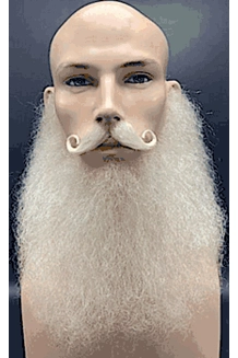 Costume Beard Set - Medium Traditional Wingtip Costume Beard Set - Medium Traditional Wingtip