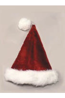 Burgundy Santa Hat