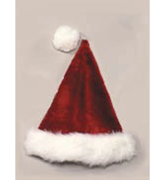 Burgundy Santa Hat