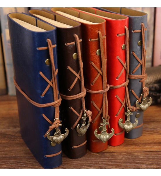 Retro Personal Notebook Spiral Ring Binder Notepad