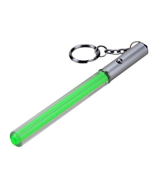Santa Magic Wand Keychain Glow LED Light