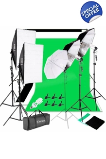 Kshioe Photography Video Studio Lighting Kit