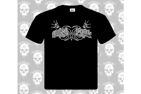 Saz Tattoo Swallows T-Shirt Saz Tattoo Swallows T-Shirt