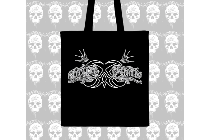 Saz Tattoo tote bag