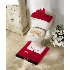 Christmas Santa Toilet Seat Cover