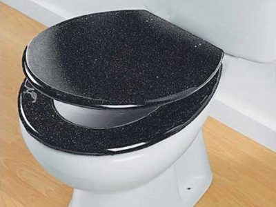Shiny Marble Toilet Seat Cover