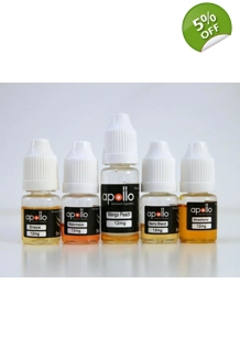 Apollo - E-Liquid - 12mg - 5 Flavours Apollo - E-Liquid - 12mg - 5 Flavours