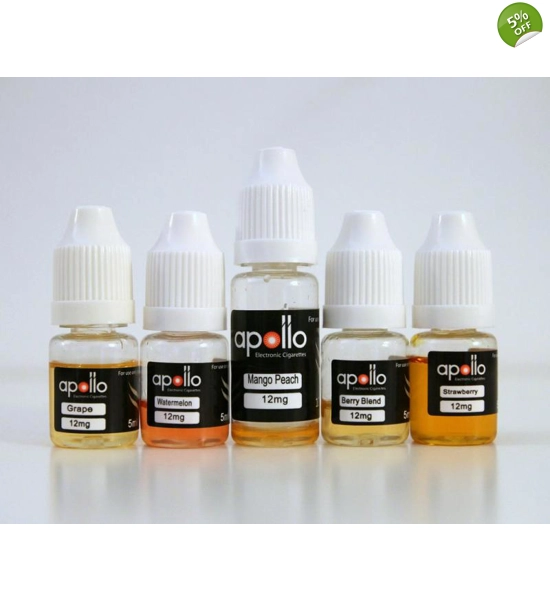 Apollo - E-Liquid - 12mg - 5 Flavours