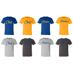 Chiefs or Maidens Script Shirt