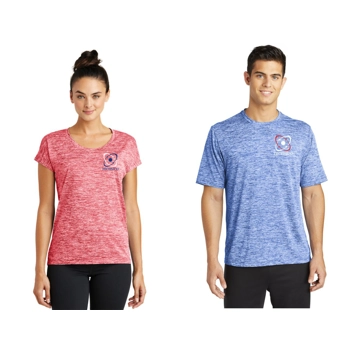 Techsico Sport-Tek® PosiCharge® Electric Heather Sporty Tee