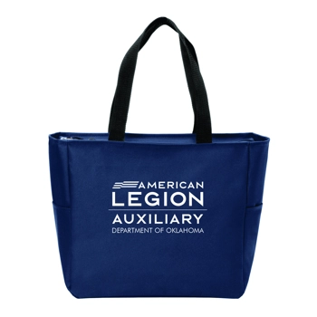 American Legion Auxiliary Zipper Tote