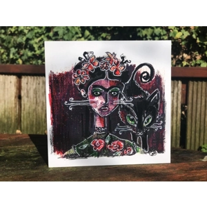 Stunning double folded card