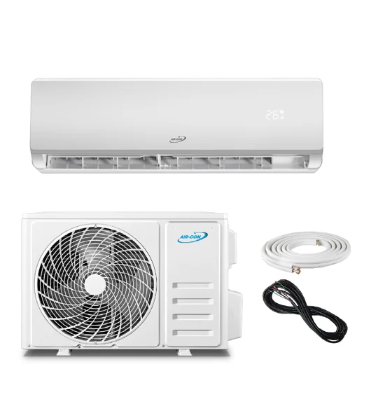 AirCon 12K-Btu 17 SEER2 Mini Splits (5°F) Heat Pumps with 16' Kits - R32 - (Buy 63 or More)