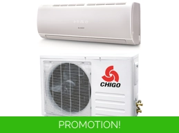 CHIGO 21000 Btu 19 SEER Ductless Mini Split Heat Pump (R410a)