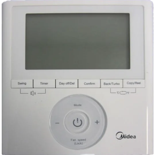 (Legacy) Midea Programmable Wired Thermostat for PHH2/PSH1/PSH2