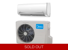 Midea 12K-Btu 115v AC Mini Split Heat Pump (-13°F) for Home or Office, 20.4 SEER, 12.5 EER, 11 HSPF
