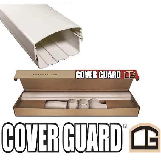 CoverGuard 3" Mini Split Line Cover - Heavy Duty, Expands Wider & Extendable for Long Copper Runs