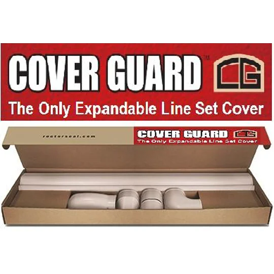 CoverGuard 3" Mini Split Line Cover - Heavy Duty, Expands Wider & Extendable for Long Copper Runs