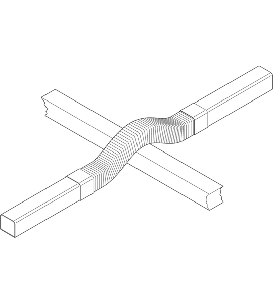3" PVC Line Cover for Ductless Mini Split Units - Paintable and Extendable for Longer Lengths