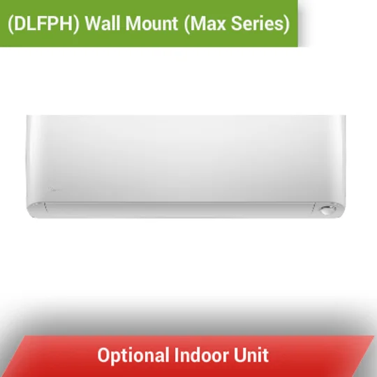 Midea (2-5 Zone) Custom Multi Split AC H-Heat Pump (-22°F) E-Star 22.4 SEER2/12 EER/9.5 HSPF (R410a)