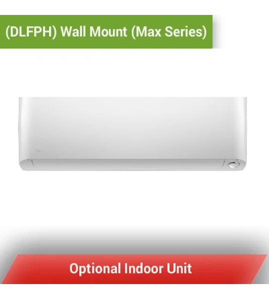 Midea 4-Zone Custom Mini Split H-Heat Pump (-22°F) E-Star: 22.4 SEER2/12 EER/9.5 HSPF (R410a)