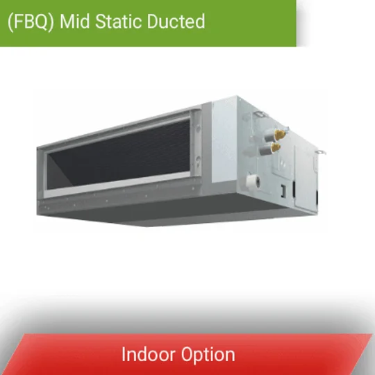 Daikin 36k-Btu SkyAir Mini Split Heat Pump AC Options: Cassette, Ducted, AHU
