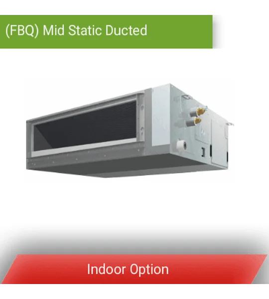 Daikin 30k-Btu SkyAir Mini Split Heat Pump AC Options: Cassette, Ducted, AHU