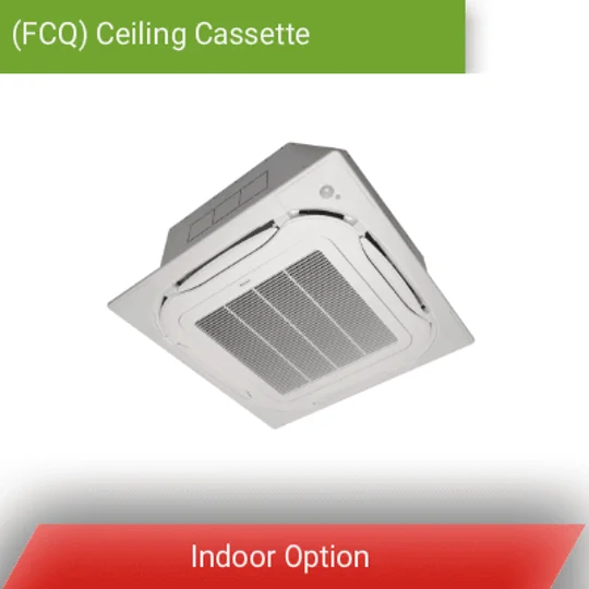 Daikin 36k-Btu SkyAir Mini Split Heat Pump AC Options: Cassette, Ducted, AHU