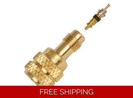 Service Port Adapter for Mini Split AC Units - For Vacuuming and Charging Systems