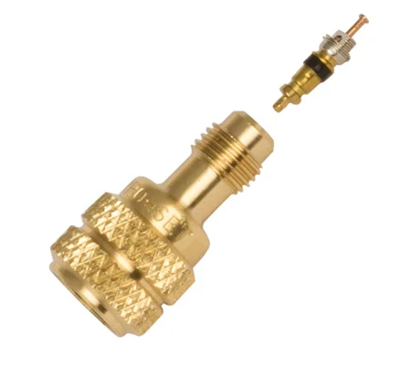Service Port Adapter for Mini Split AC Units - For Vacuuming and Charging Systems
