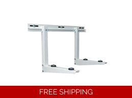 Adjustable Bracket for Mini Splits - Pre-Assembled for easy installation & alignment (550 lb)