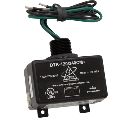DITEK DTK-120/240CM+ Surge Protector for Mini Splits & HVAC — 10-Year Warranty, USA Made
