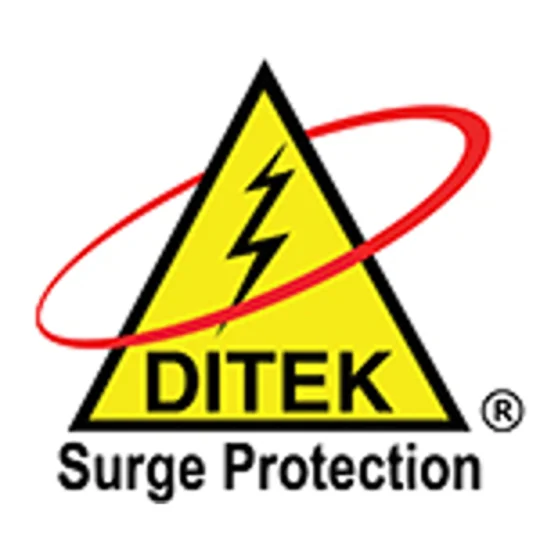 DITEK DTK-120/240CM+ Surge Protector for Mini Splits & HVAC — 10-Year Warranty, USA Made