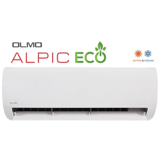 OLMO 9K-Btu 18.5 SEER2 Mini Split System Heat Pump AC (5°F) 10.5 EER/8.8 HSPF (R410a)