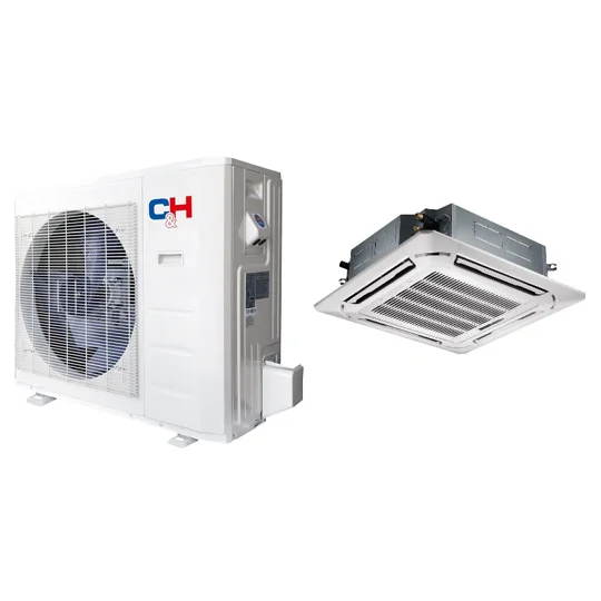 C&H 36K-Btu 19.2 SEER2 Ceiling-Cassette Mini Split Heat Pump (5°F) 9.4 EER/8.8 HSPF (R410a)