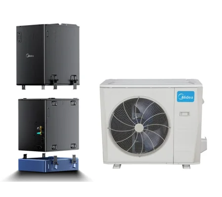 Midea 24K-Btu 18.7 SEER2 Mini Split Central H-Heat Pump (-22°F) E-Star: 12 EER/10 HSPF (R454B)