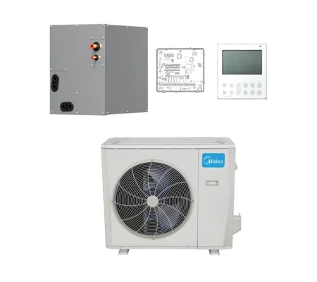 Midea 24K-Btu 16 SEER2 Central Coil Mini Split Heat Pump (-13°F) E-Star: 10 EER/9 HSPF (R454B)