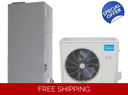 Midea 30K-Btu 17.5 SEER..