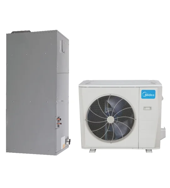 Midea 30K-Btu 17 SEER2 Central AHU Mini Split Heat Pump (-13°F) E-Star: 11 EER/8.8 HSPF (R454B)