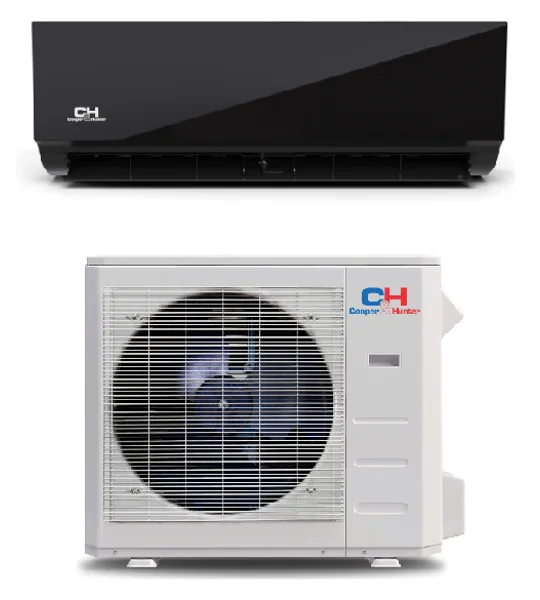 C&H 24K-Btu 23.5 SEER2 Mini Split Heat Pump (-13°F) Wifi, E-Star: 13 EER/10 HSPF (R454B)