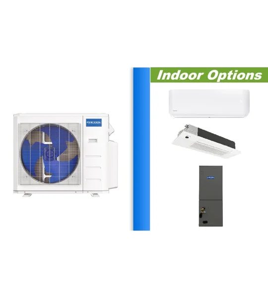 MRCOOL DIY 2-Zone Custom Mini Split AC Heat Pump (-13°F) E-Star: 23.9 SEER2/13 EER/10 HSPF (R454B)