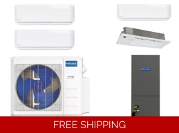 MRCOOL DIY 2 Room Mini Split AC Heat Pump (-13°F) E-Star: 23.9 SEER2/13 EER/10 HSPF (R454B)