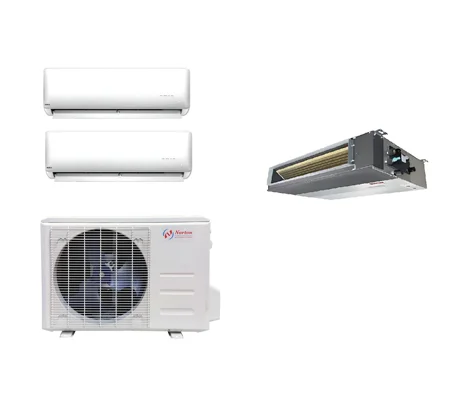 Norton 2-Zone 22.5 SEER2 Mini Split AC Heat Pump (-13°F) 12.5 EER/10.3 HSPF (R410a)