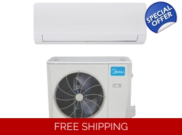 Midea 30K-Btu 20.1 SEER2 Mini Split H-Heat Pump ..