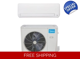 Midea 36K-Btu 20 SEER2 Mini Split H-Heat Pump (-..