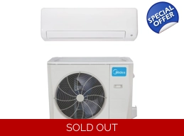 Midea 9K-Btu 22 SEER Mini Split Heat Pump Unit (..