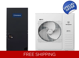 Westinghouse 36K-Btu 18 SEER2 Central Mini Split Heat Pump (-13°F), 9.55 EER/9 HSPF (R410a)