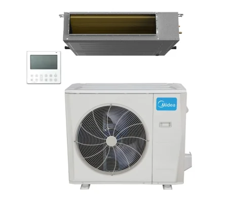 Midea 36K-Btu 18.8 SEER2 Slim-Ducted (HI) Mini Split Heat Pump (-13°F) 10.2 EER/10.2 HSPF (R454B)